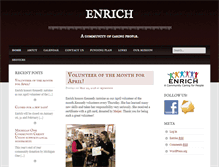 Tablet Screenshot of enrichioniami.org
